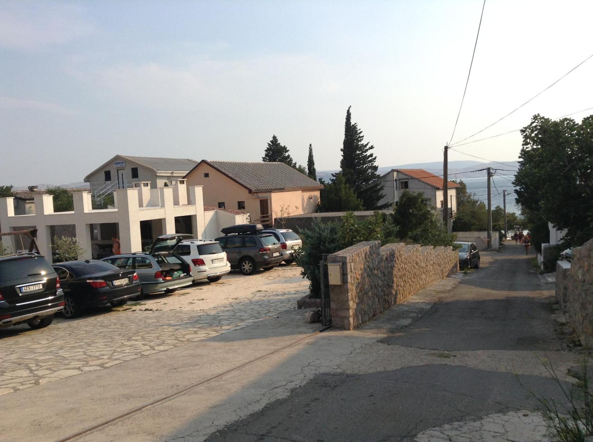 Apartments Rukelj Karlobag Bagian luar foto